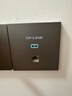 普联（TP-LINK）无线AP面板 标准PoE路由器供电AC智能组网86型入墙式 家用别墅企业商用酒店宾馆全屋wifi覆盖 AP450I-PoE薄款深空银 2.4G 450M 实拍图