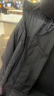 网易严选25新品90鸭绒超蓬羽绒服休闲面包服石墨烯保暖轻量抗菌防泼水 25秋冬连帽-静谧黑 XL 实拍图