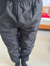 浪莎超厚羽绒裤男外穿冬季加绒白鸭绒裤男士束脚防风休闲保暖裤 实拍图