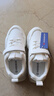 哈比熊（HOBIBEAR）童鞋春秋儿童运动鞋小白鞋男童鞋革面休闲女童鞋GS7593 白色35码 实拍图