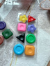 光之子曰文具儿童蜂蜡安心蜡笔不脏手16色画笔幼儿易握不易断绘画彩笔AGMX4178美育工具 实拍图