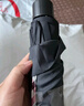 天堂 加大雨伞三折 晴雨两用商务伞经典格纹10骨大雨伞男女 藏青 实拍图