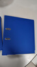 得力(deli)A4带孔文件夹 3寸背宽加厚型欧式75mm快劳夹 6个装 蓝色33180 实拍图