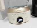 美的（Midea）养生壶 高硼硅玻璃煮茶壶 智能预约保温电热水壶 大口径烧水壶电水壶 MK-YS15B201【0胶水】 1.5L 今日下单专享 实拍图