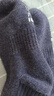迪卡侬袜子男保暖专业运动加厚羊毛袜毛巾底2双女袜SH100 SH500 砚青色 /2双装 均码 /39-42 实拍图