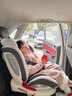 法雷曼儿童安全座椅汽车用0-12岁360度旋转婴儿宝宝车载坐躺i-Size认证 魔力灰pro【钢骨架+支撑腿】 实拍图