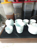 京东京造 茶具整套 功夫茶具套装茶壶茶杯茶盘 影青墨山12件【礼盒装】 实拍图