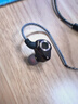 纽曼XL17加长版3米专业监听耳机有线3.5mm游戏不带麦主播直播专用声卡入耳式电脑降噪耳返 黑色 实拍图