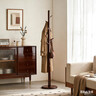 栖音阁实木衣架落地卧室衣帽架客厅挂衣服架子落地衣架家用立式挂包架 实拍图