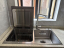 方太【水槽式洗碗机M1L】 7套不锈钢槽体100℃蒸汽除菌洗碗机在左【国家补贴】 实拍图