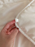 梦洁家纺 30%大豆纤维被A类抑菌面料二合一被单人子母被子被芯 150*200cm 实拍图