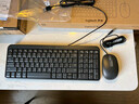 罗技（Logitech）MK106 键鼠套装 有线键鼠套装 办公键鼠套装 电脑键盘 紧凑型 黑色 实拍图