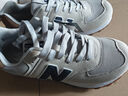 新百伦男鞋官方秋冬季运动鞋子女鞋休闲情侣N字574阿甘复古登山慢跑步鞋 574灰蓝升级版 42 实拍图
