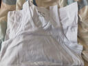 海澜之家背心男纯棉男士背心100%纯棉汗衫男宽松大码老头衫打底背心男保暖 100%纯棉-白色/灰色(2件装) XL -175/100(130-150斤) 实拍图