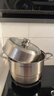 苏泊尔（SUPOR）蒸锅304不锈钢三层复底32cm蒸鱼锅电磁炉通用蒸笼EZ32YAS01 实拍图