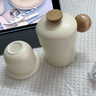叁旬星屿泡茶杯家用陶瓷茶水分离创意个人专用办公室高颜值咖啡杯 星屿泡茶杯【奶油黄】 实拍图