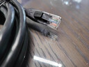 山泽 六类网线 CAT6类千兆纯铜扁平网线 电脑/家装/宽带网络连接跳线 黑色20米HBP620 匹配路由器 实拍图