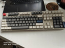 ikbcW210无线键盘机械键盘108键电竞游戏键盘办公打字手感好电脑键盘樱桃键盘新年礼物 时光灰青轴无线 实拍图