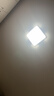 惠普精工吸顶灯led卧室现代简约餐厅中山灯具方40*40cm遥控三色 实拍图
