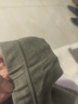 红豆居家220g色纺红豆绒60S棉莫男士秋冬保暖发热秋衣秋裤 深绿-裤 3XL 实拍图