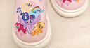 小马宝莉（MY LITTLE PONY）儿童棉拖鞋室内秋冬保暖防滑6-12岁中大女童加绒棉鞋 粉30-31码 实拍图
