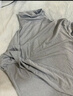 优衣库女装HEATTECH EXTRA WARM 混纺高领T恤/长袖 9%羊绒 478954 478954/03灰色 2XL 实拍图