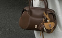 古良吉吉【圣诞礼物】棒球波士顿包小号包包女手提包鸳鸯棕复古单肩斜挎包 鸳鸯棕 现货 无规格 实拍图