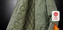 男装秋冬季加绒加厚防寒工装棉服工作穿的劳保服大码外套夹克棉衣 军绿色【内里加厚】 2XL 【建议160-180斤】 实拍图