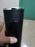 富光 保温杯高档男女316不锈钢学生便携泡茶大容量水杯年货礼品定制 黑色450ml【316内胆】 实拍图