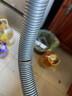 欧琳厨房水槽下水管落水器溢水管单双洗菜盆PP下水器配件防臭防漏防堵 52cm方形溢水管 实拍图