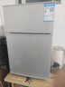 HYUNDAI（韩国现代）小冰箱迷你小型家用冷藏冷冻宿舍出租房办公室双开门二门电冰箱节能省电 58L银【日销过百+租房必备】 实拍图