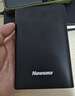 纽曼（Newsmy） 500GB 移动硬盘机械 Type-C接口 明月时尚版系列 USB3.1 2.5英寸 曜岩黑 118M/S 极速传输 实拍图