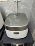 松下（Panasonic）【国家补贴20%】饭光光2.0电饭煲0涂层IH家用电饭锅3-4人无涂层不锈钢一级能效2.9升SR-HNS102-W 实拍图