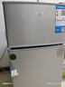 奥克斯小冰箱家用小型迷你冷藏冷冻两用出租房宿舍用节能省电寝室办公室电冰箱 【升级净化去味】30A146DW银【节能省电】 实拍图