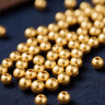 纵横金业足金999  黄金转运珠 金珠子   单颗 散珠 手串diy 1克（单颗） 实拍图