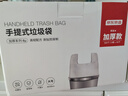京东京造 背心式垃圾袋50*65cm*300只 8μ0.8丝 手提厨房家用加厚袋大号 实拍图