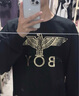BOY LONDON【经典款】秋季情侣款上衣休闲百搭潮牌纯棉卫衣N03909 黑色 经典款 XL 实拍图