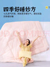 富安娜四季被 七孔抗菌纤维被 春秋被 双人暖气被芯4.6斤203*229cm 白 实拍图