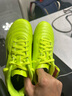 李宁足球鞋男TF碎钉成人青少年小学生儿童专业比赛训练球鞋钉鞋绿 35  实拍图