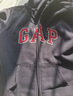 GAP男女装2025秋季新款logo印花抓绒宽松运动连帽衫卫衣786920 米色 L (175/96A) 亚洲尺码 实拍图