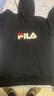 FILA斐乐官方情侣款连帽卫衣2025秋季休闲宽松针织长袖上衣 实拍图