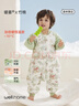 威尔贝鲁（WELLBER）恒温睡袋婴幼儿1-3岁竹棉睡衣秋冬儿童宝宝防踢被子加厚棉 森林S 实拍图