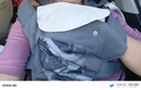 babycare腰凳婴儿背带多功能减震四季抱娃神器解放双手透气轻薄款卡斯尔灰 实拍图