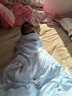 婧麒睡袋婴儿春秋睡袋一体式防踢被婴幼新生儿童宝宝保暖防寒 汪汪蓝色【秋冬中厚】 M码【推荐身高75_85cm】 实拍图