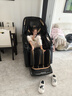 奥克斯（AUX）高端智能4D+4D双机芯按摩椅2025十大品牌家用太空舱全身多功能电动小户型智能沙发中医推拿老人用 【百万模具】黑+双机芯+超长轨+3推杆+高端美腿机 高档礼品送爸爸妈妈老人老婆女友男 实拍图