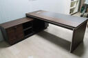 森菲亚老板办公桌领导大班台经理主管桌椅办公室单人大板桌 1.6米老板桌 实拍图