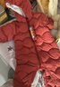 巴拉巴拉童装婴儿连体衣轻薄羽绒服宝宝衣服2025冬装抱衣爬服男童女童萌趣 红色糖葫芦-白鸭绒 90 cm-充绒量47g 实拍图