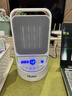 海尔（Haier）取暖器家用暖风机电热台式桌面电暖器省电小型烤火炉浴室婴儿热风机办公室暖脚神器卧室电暖风速热 【无光轻音+恒温省电】定时遥控款HNS1507 实拍图
