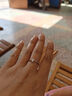 XUPING旭平首饰合金时尚气质潮流百搭通勤花朵戒指送新年礼物 戒指 #6b 实拍图
