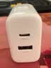 绿联苹果充电器PD20W双口快充头套装兼容18W适用于iPhone17/17e/16/15ProMax/14Plus/华为iPad手机平板 【PD20W】1A1C双口折叠快充头 实拍图
